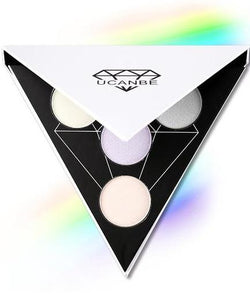 Triangle Glitter Eyeshadow Palette