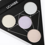 Triangle Glitter Eyeshadow Palette