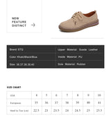 Autumn Leather Sneakers