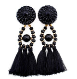 Boho Drop Dangle Fringe Earrings