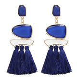 Boho Drop Dangle Fringe Earrings