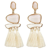 Boho Drop Dangle Fringe Earrings