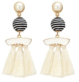 Boho Drop Dangle Fringe Earrings
