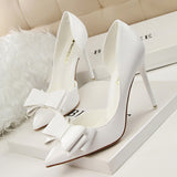 Fashion Bowknot High Heel Shoes