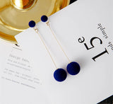 Fashion Ball Drop Earrings