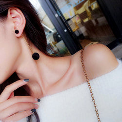 Fashion Ball Drop Earrings