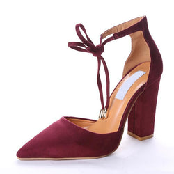Sexy Retro High Thick Heels