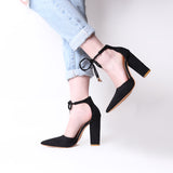 Sexy Retro High Thick Heels