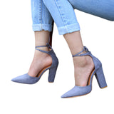 Sexy Retro High Thick Heels