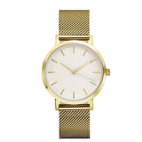 Crystal Stainless Steel Wrist Watch