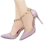 Summer Style Leather High Heels