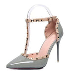 Summer Style Leather High Heels