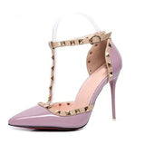 Summer Style Leather High Heels
