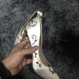 Elegant Silk High Heels