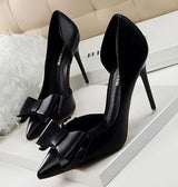 Fashion Bowknot High Heel Shoes