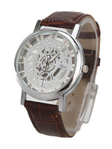 Fashion Skeleton Engraving Wristwatch